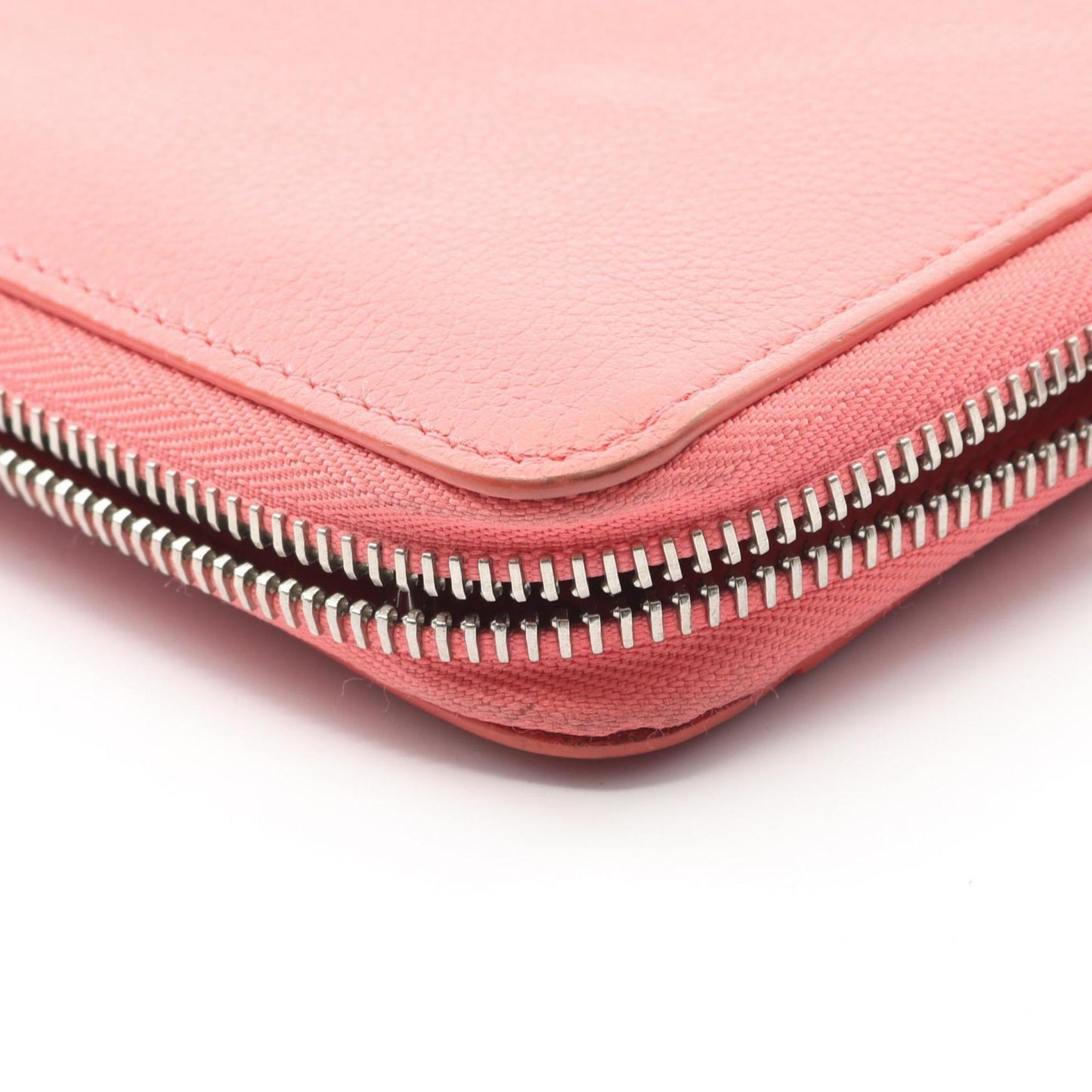 Louis Vuitton Zippy Lockme Taurillon Leather Blossom Round Long Wallet