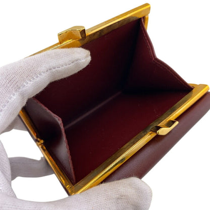 Cartier Bordeaux Compact Wallet