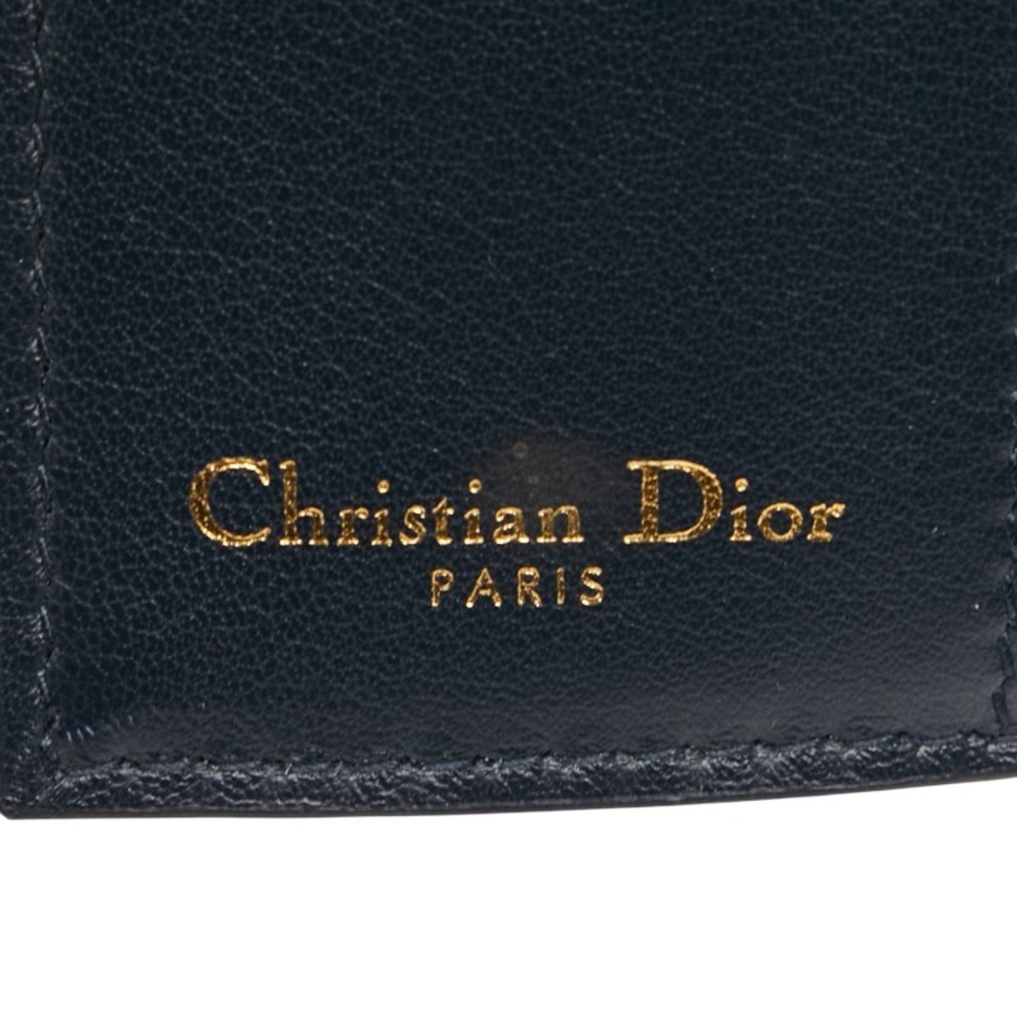 Christian Dior Dior Oblique 4-Ring Key Case In Beige