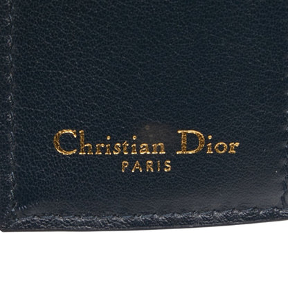Christian Dior Dior Oblique 4-Ring Key Case In Beige