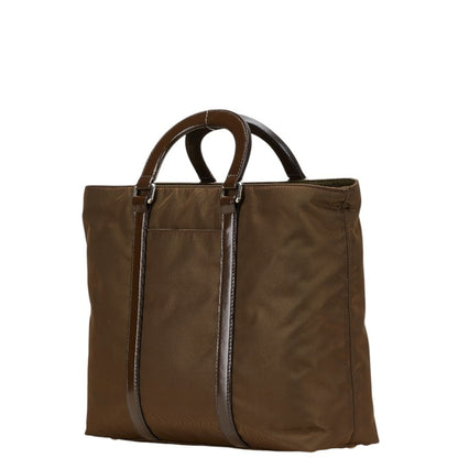 Prada Triangle Logo Plate Handbag/Shoulder Bag