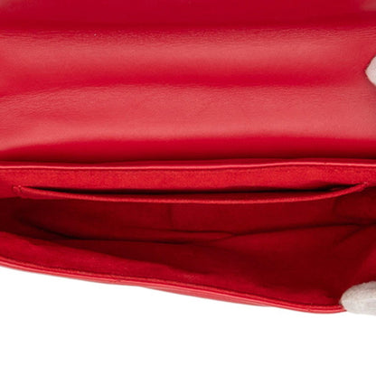 Louis Vuitton New Wave Chain Bag Mm Handbag/Shoulder 2Way M51943 Red Leather