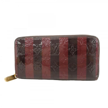 Louis Vuitton Vernis Rayeur Zippy Wallet M91717 Amaranth