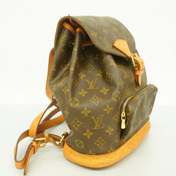 Louis Vuitton Monogram Montsouris Mm Backpack M51136 Brown