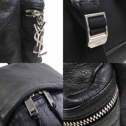 Yves Saint Laurent Saint Laurent Backpack Leather Black
