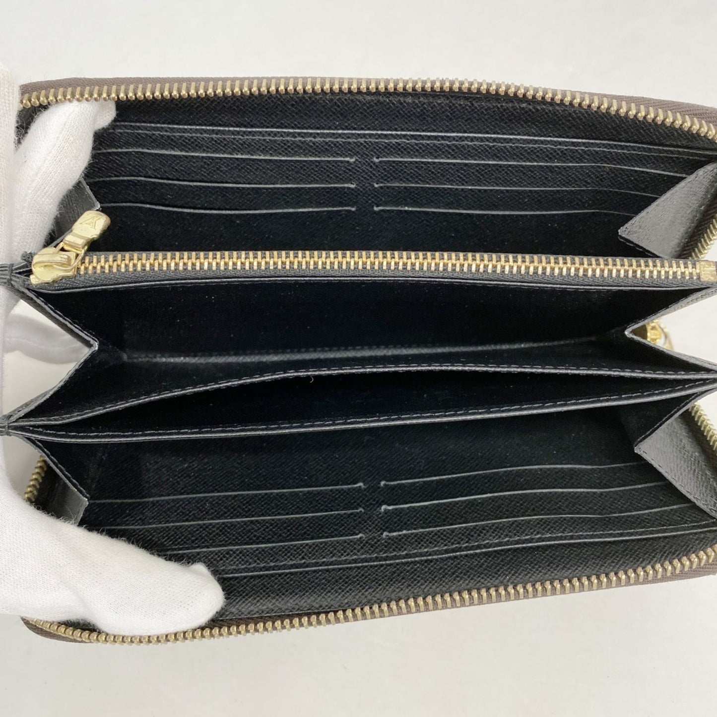 Louis Vuitton Monogram Giant Reverse Zippy Wallet M69353 Brown