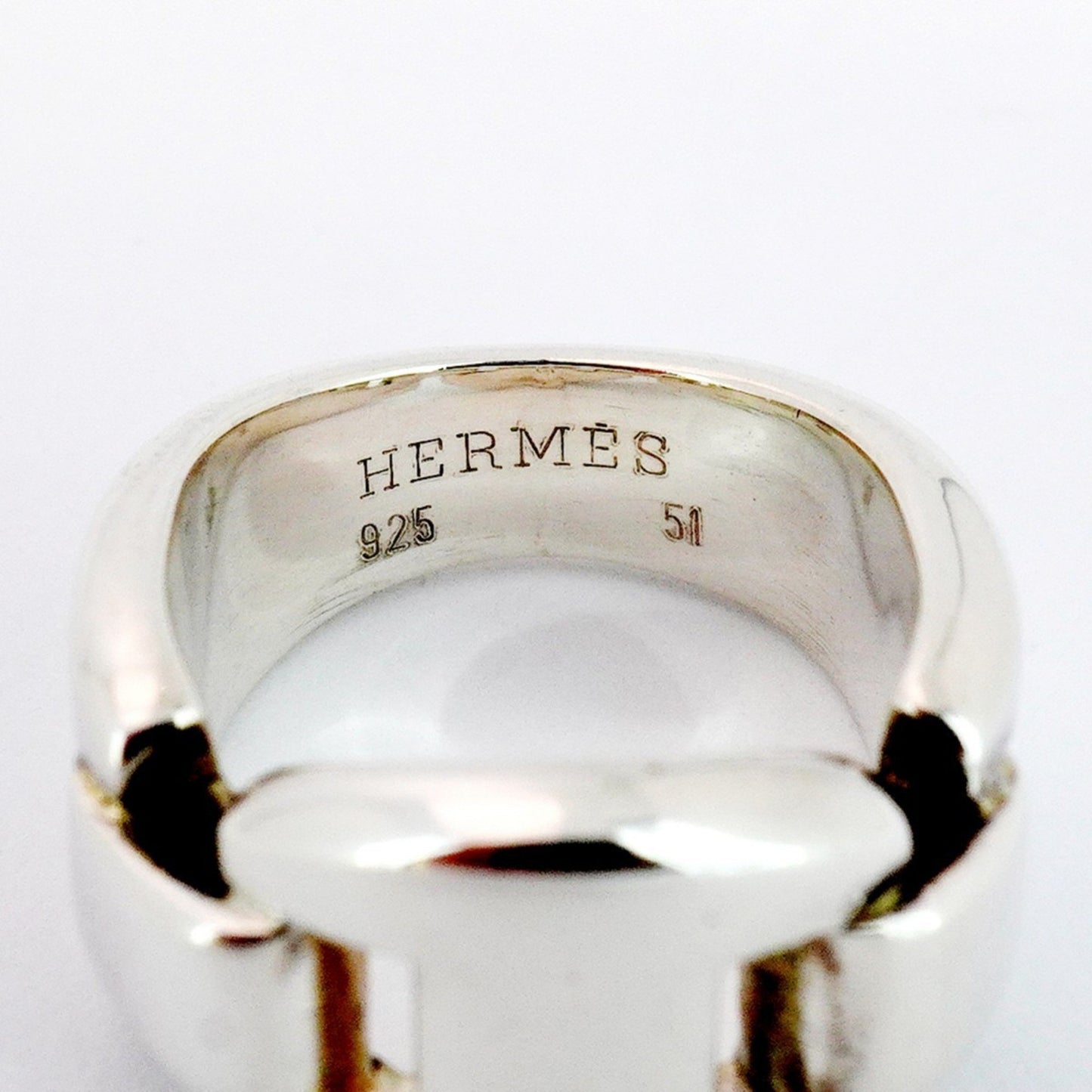 Hermes Chaine D'Ancre Casio Silver 925 Ring #51