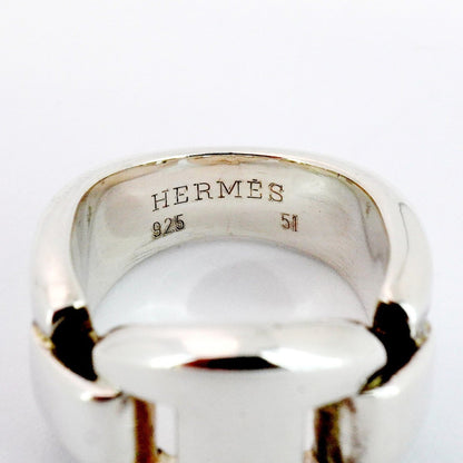 Hermes Chaine D'Ancre Casio Silver 925 Ring #51