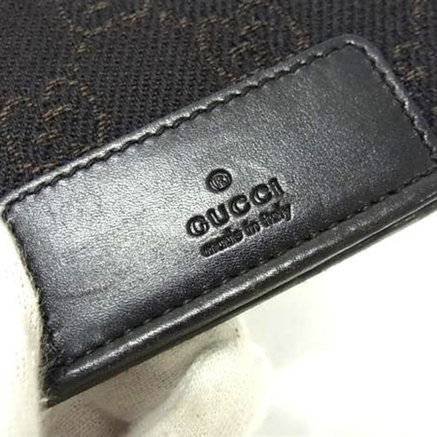 Gucci Gg Canvas Wallet 101659 Black