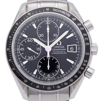 Omega Speedmaster Date 3210.50 Automatic Watch Stainless Steel Black Dial 0327 Omega