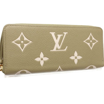 Louis Vuitton Louis Vuitton Long Wallet M82478 Portefeuille Clemence Monogram Bicolor Empreinte