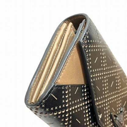 Vivienne Westwood Perforated Leather Long Wallet Bifold
