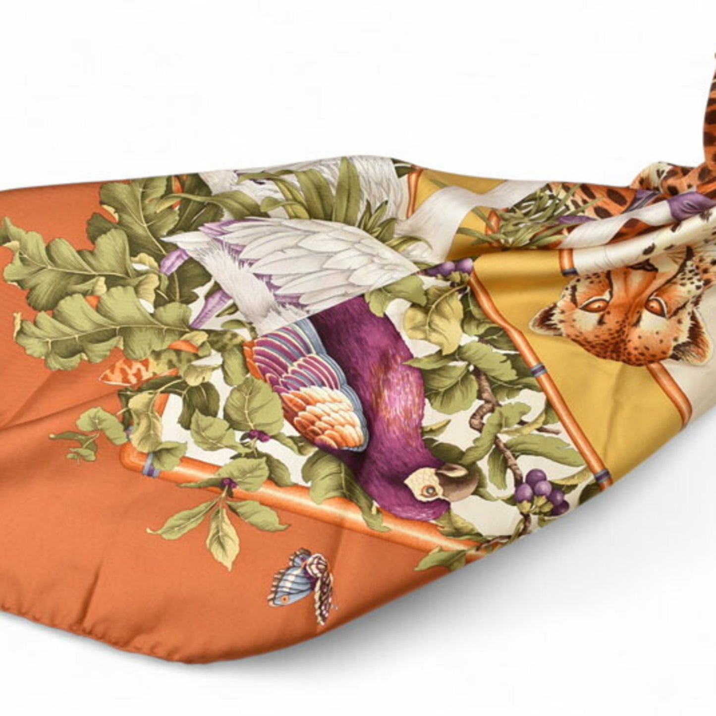 Salvatore Ferragamo Scarf/Muffler With Animal Motif