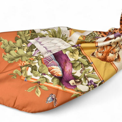 Salvatore Ferragamo Scarf/Muffler With Animal Motif