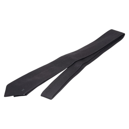 Louis Vuitton Monogram Tie Mr0232 Black Silk