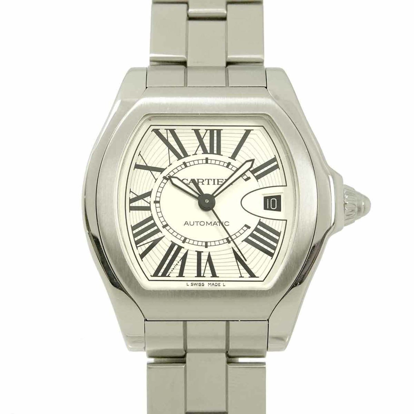 Cartier Roadster Lm W6206017 Men'S Watch With Date Display