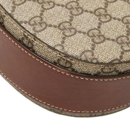 Gucci Gg Supreme Crossbody Shoulder Bag 432150 Beige Brown Leather
