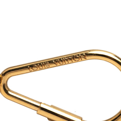 Louis Vuitton Monogram Flower Porte-Cls Puzzle Keychain Charm M65218 Gold
