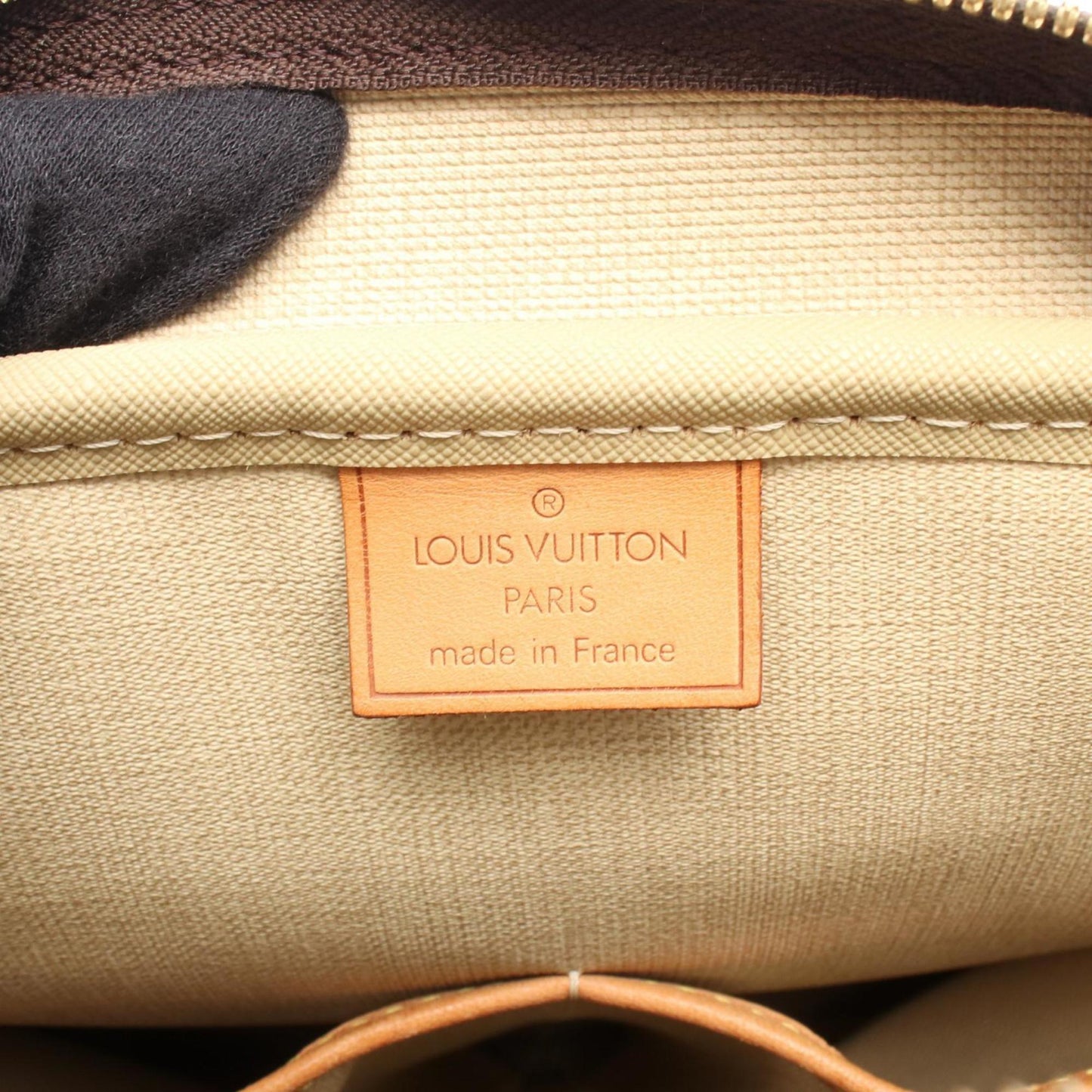 Louis Vuitton Deauville Bowling Vanity Handbag