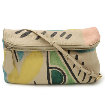 Burberry Prorsum Shoulder Bag In Beige Leather