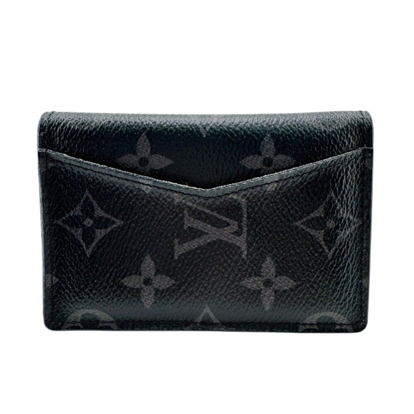 Louis Vuitton M61696 Organizer De Poche Monogram Card Case Wallet Black