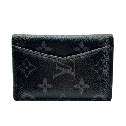Louis Vuitton M61696 Organizer De Poche Monogram Card Case Wallet Black