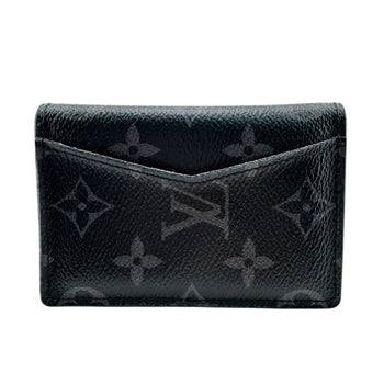 Louis Vuitton M61696 Organizer De Poche Monogram Card Case Wallet Black