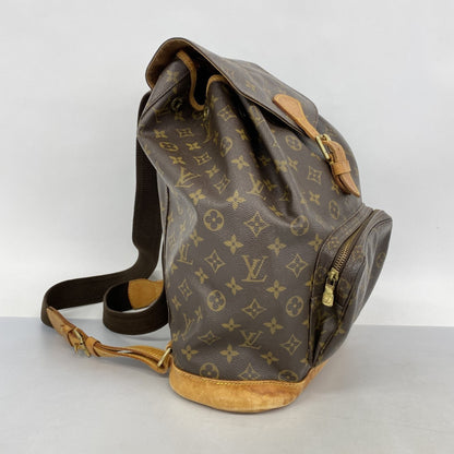 Louis Vuitton Monogram Montsouris Gm Backpack M51135 Brown