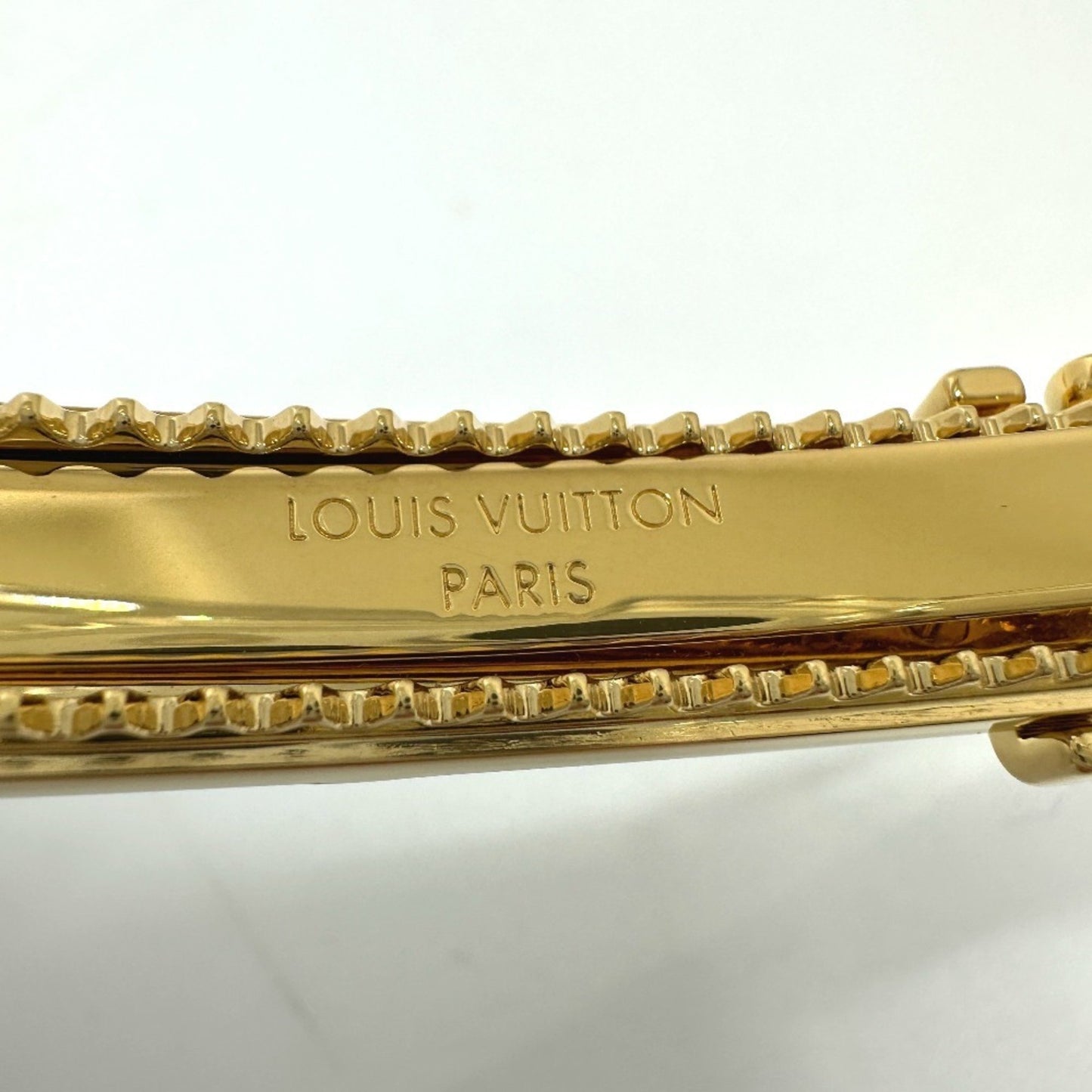 Louis Vuitton M00566 Monogram Barrette Loop Hair Accessory