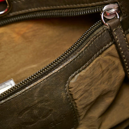 Chanel Coco Mark Cocoon Reversible Quilted Handbag Tote Bag Red Nylon