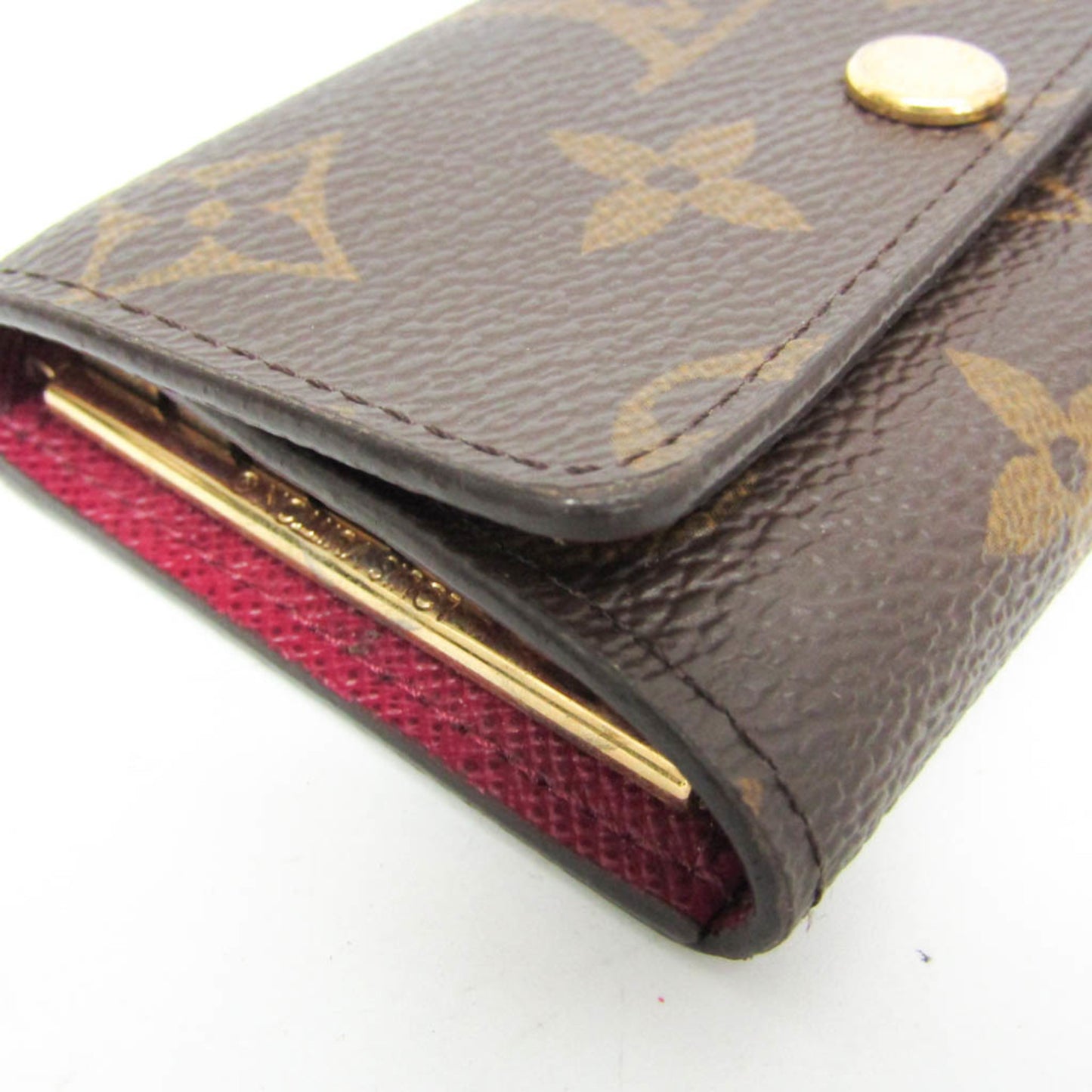 Louis Vuitton Monogram 6 Key Holder M60701 Women'S Monogram Key Case Brown