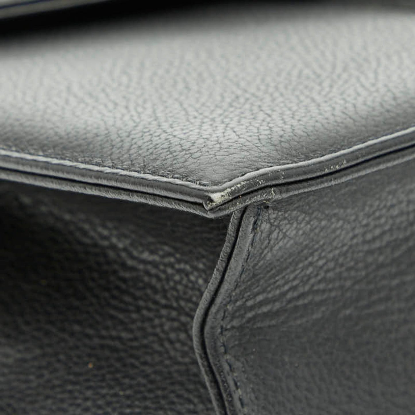 Saint Laurent Second Bag Clutch Black Leather