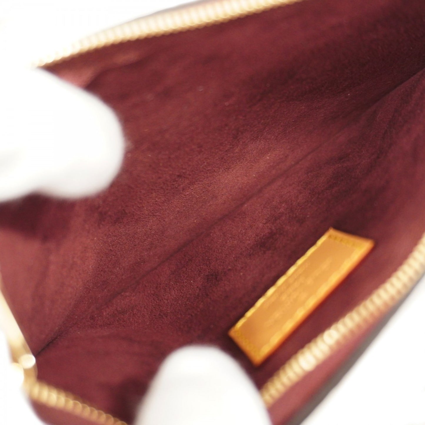 Louis Vuitton Monogram Carryall Pm Shoulder Bag Nm M46203 Brown