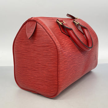 Louis Vuitton Epi Speedy 25 Handbag M43017 Castilian Red