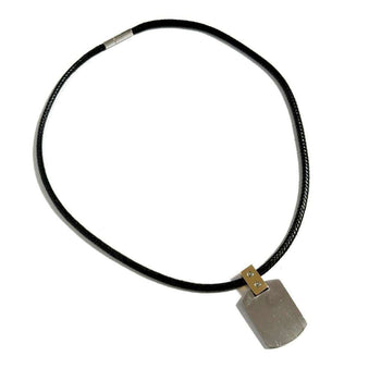 Cartier Santos 100 Pendant Top Cord Necklace Yellow Gold