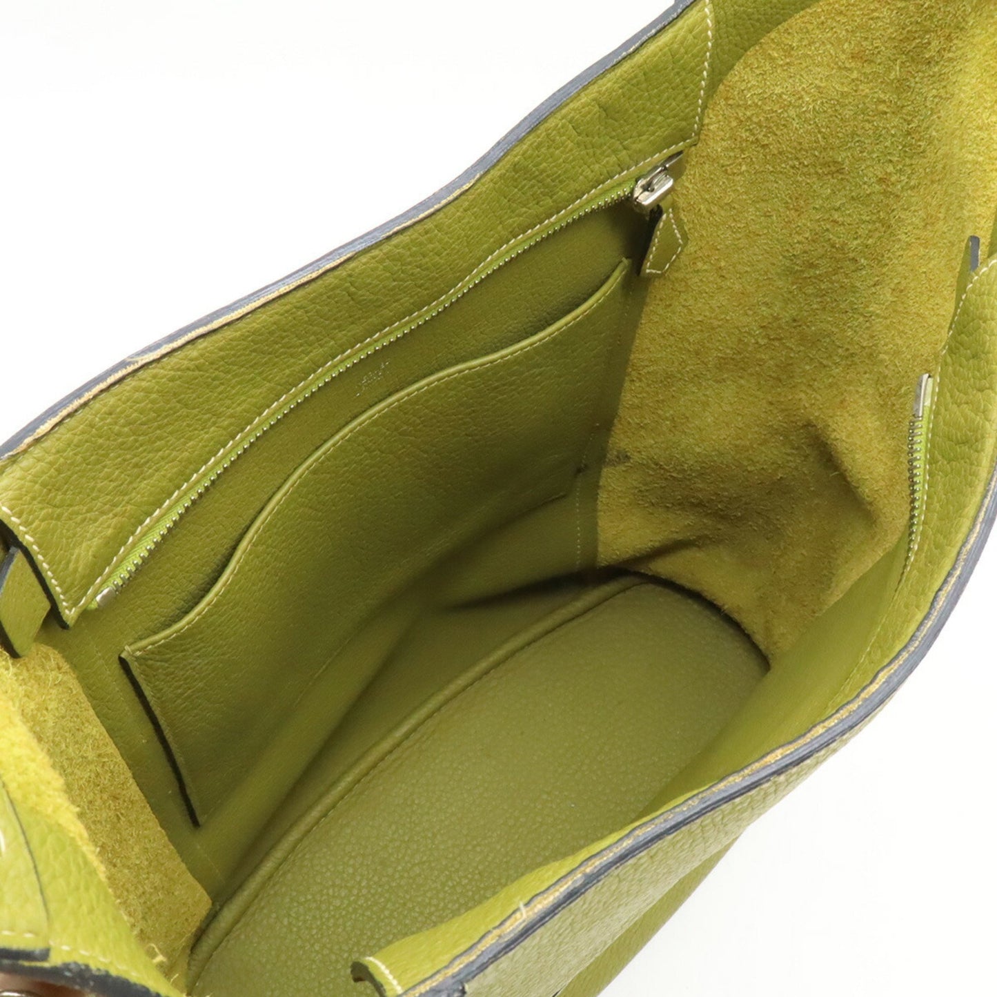 Hermes Hermes Good News Gm Shoulder Bag Taurillon Clemence Anise Green ?L Engraved
