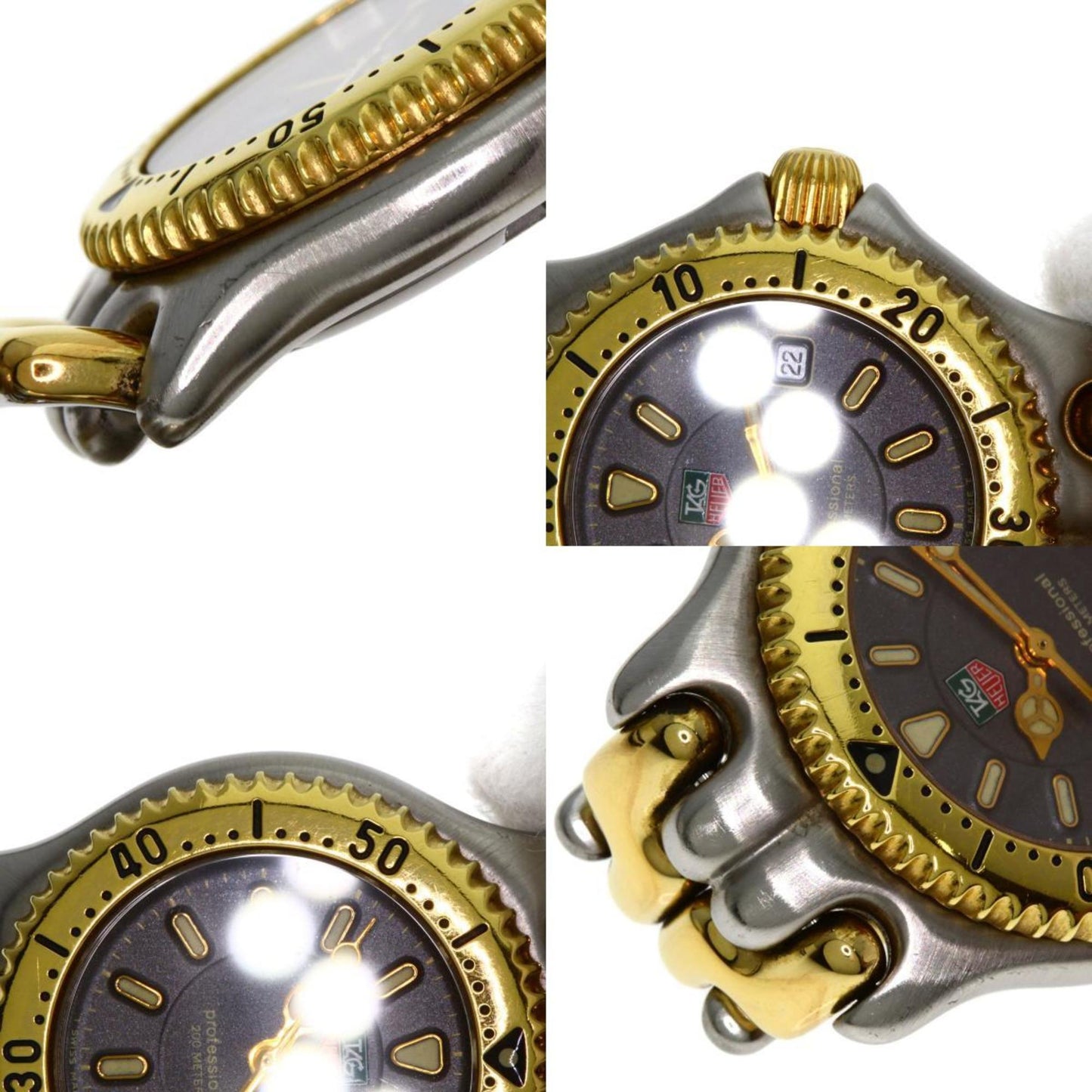 Tag Heuer Wg1320-2 Cell Date Professional Watch In Stainless Steel/Ssxgp