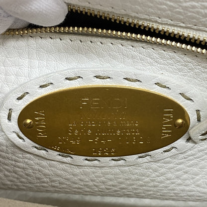 Fendi Selleria Peekaboo Leather Handbag