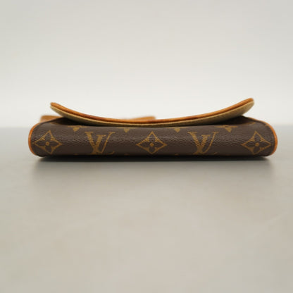 Louis Vuitton Monogram Pochette Twin Pm Shoulder Bag M51854 Brown