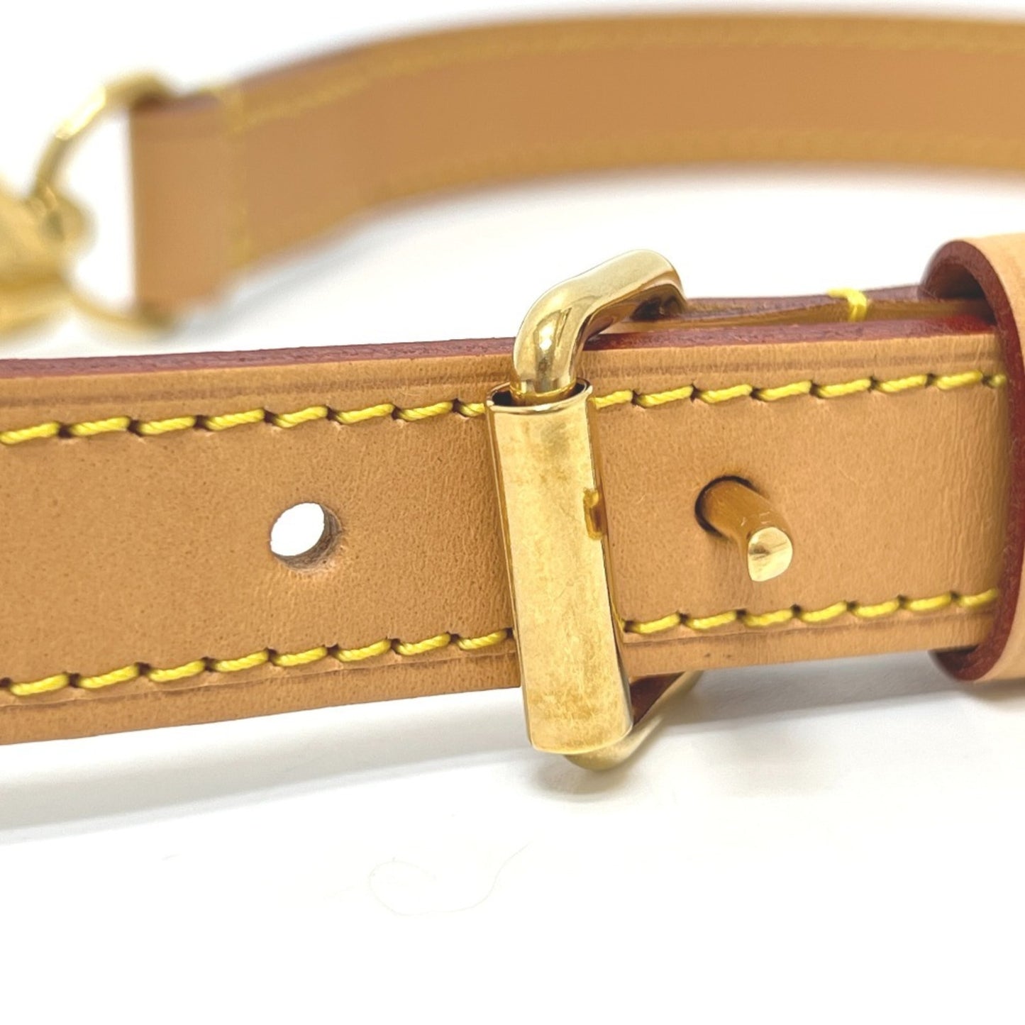 Louis Vuitton Adjustable Shoulder Strap In Naturally Smooth Leather