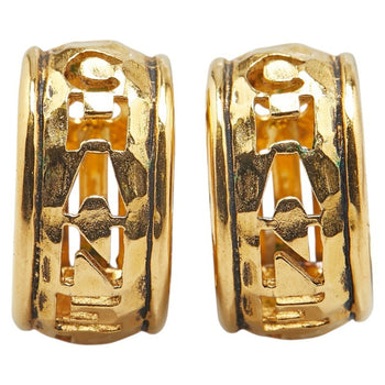 Chanel Logo Earrings