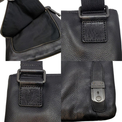 Dolce & Gabbana Men'S Black Leather Shoulder Bag