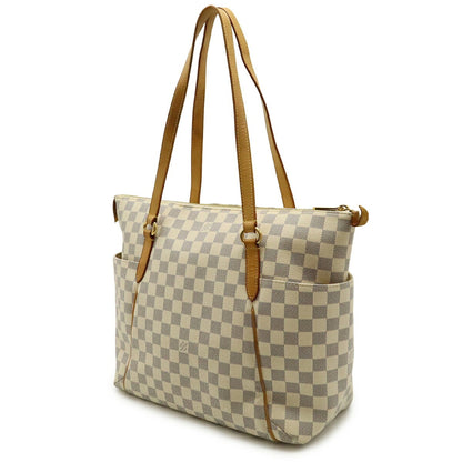 Louis Vuitton Damier Azur Totally Mm Tote Bag Shoulder N51262