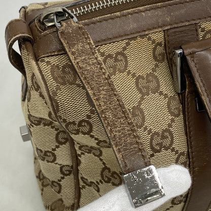 Gucci Gg Canvas Handbag 30458 Brown