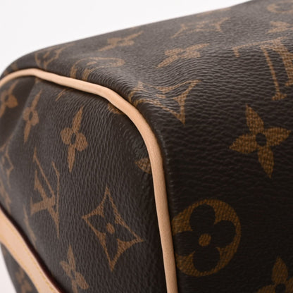 Louis Vuitton Monogram Speedy Bandouliere 25 Brown M46977
