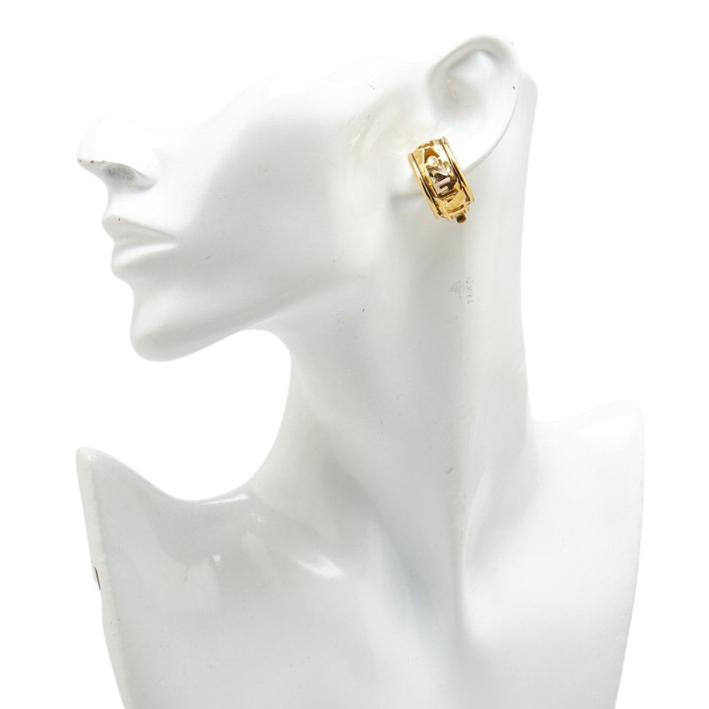 Chanel Logo Earrings