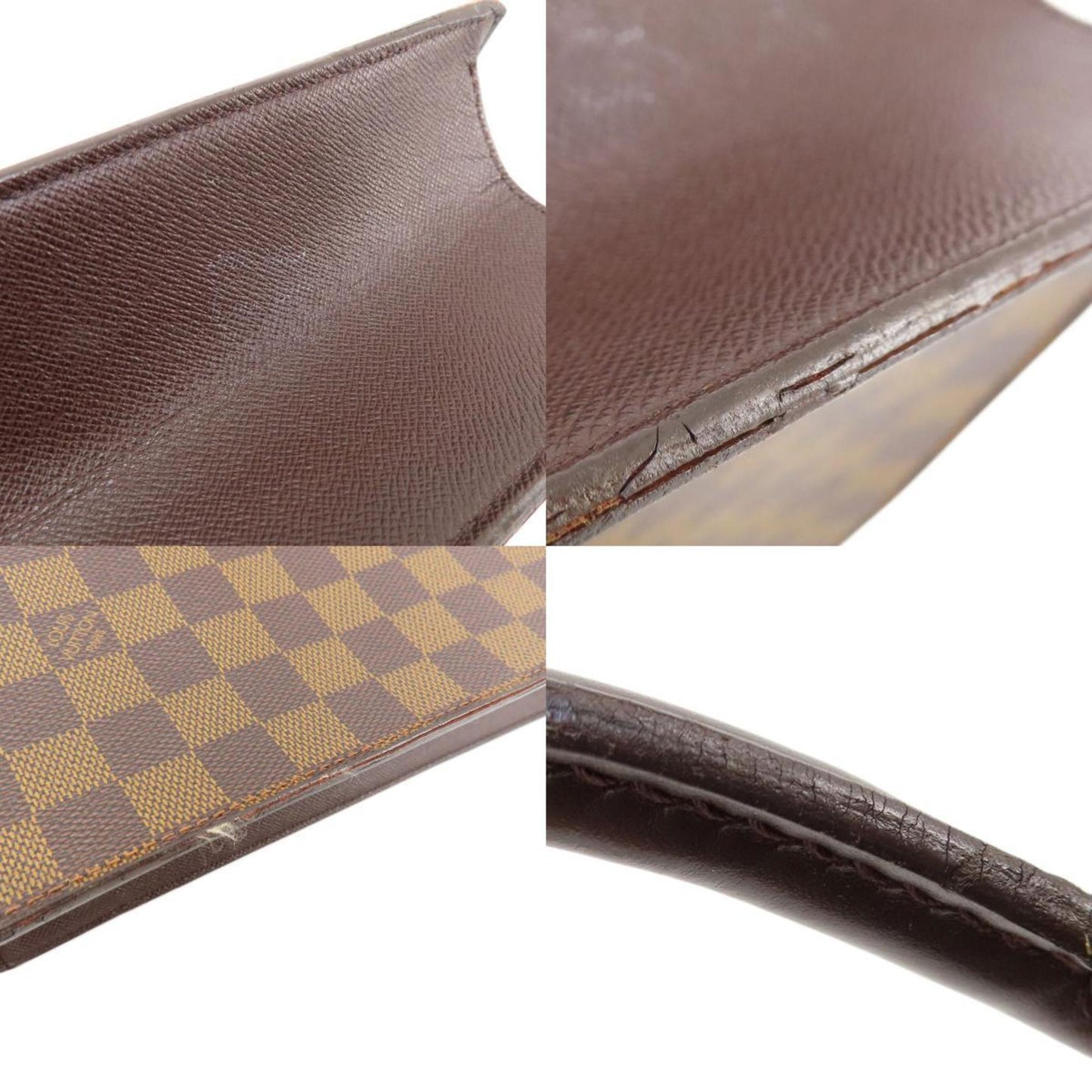 Louis Vuitton N51145 Venice Damier Ebene Tote Bag Canvas