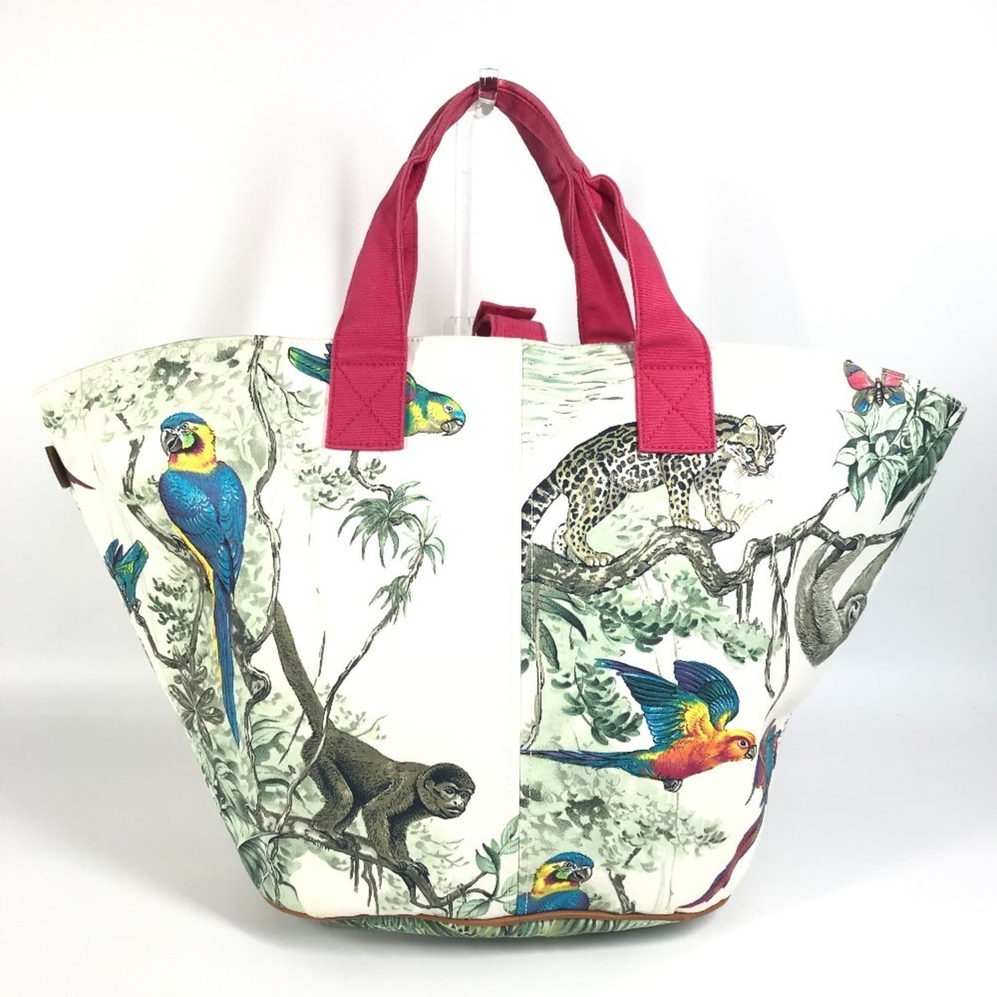 Hermes Animal Panier De Plage Tote Bag With Pouch
