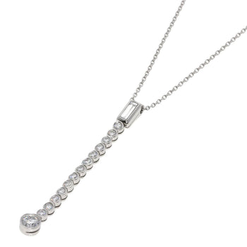 Tiffany & Co. Jazz Drop Diamond Necklace In Platinum Pt950