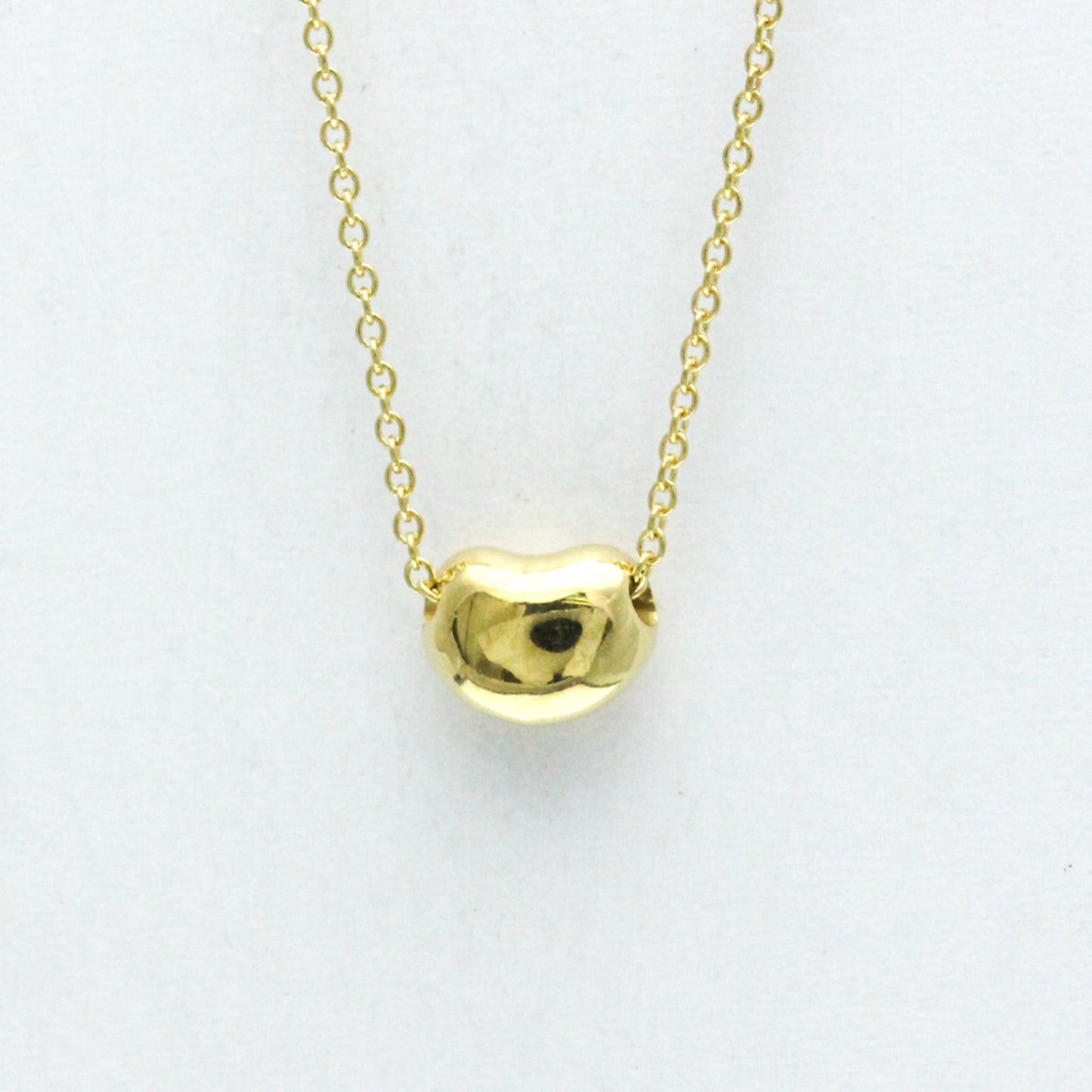 Tiffany Bean Necklace Extra Mini Yellow Gold (18K) No Stone Men